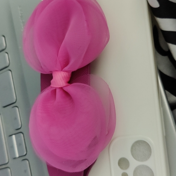 iPhone 12 Pink Bow Phone Case - Picture 4 of 4